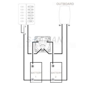 marine battery switch wiring diagram for dual battery setup