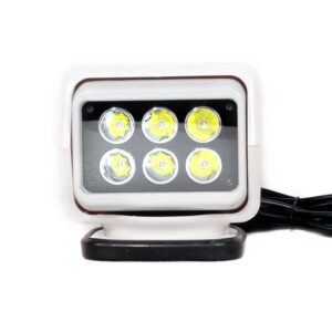 12V-24V 30W Bajo Perfil 360 Rotación LED Control Remoto Reflector