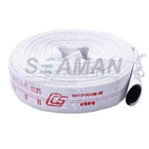 Marine CCS Polyester Fire Hose with PVC/TPU/Rubber Lining for Firefighting Applications