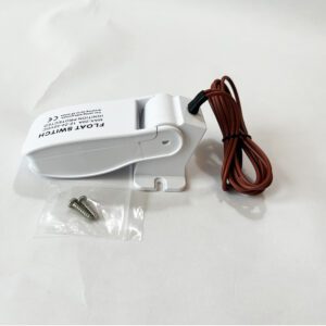 Marine bilge pump float switch with 1 meter wire and mounting screws