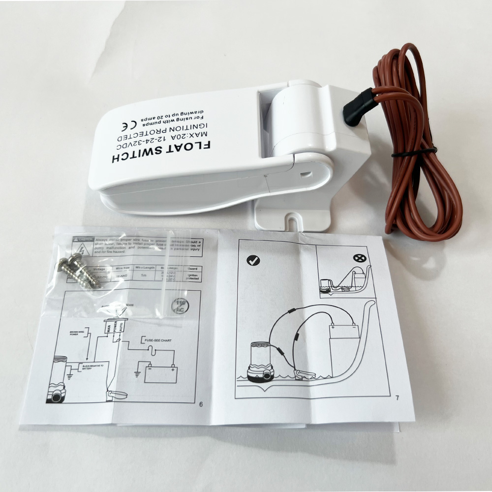 CE Marine Bilge Pump Float Switch - الصورة 5