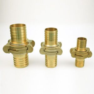 Nakajima Type Brass Fire Hose Couplings - 1.5", 2", and 2.5" Sizes