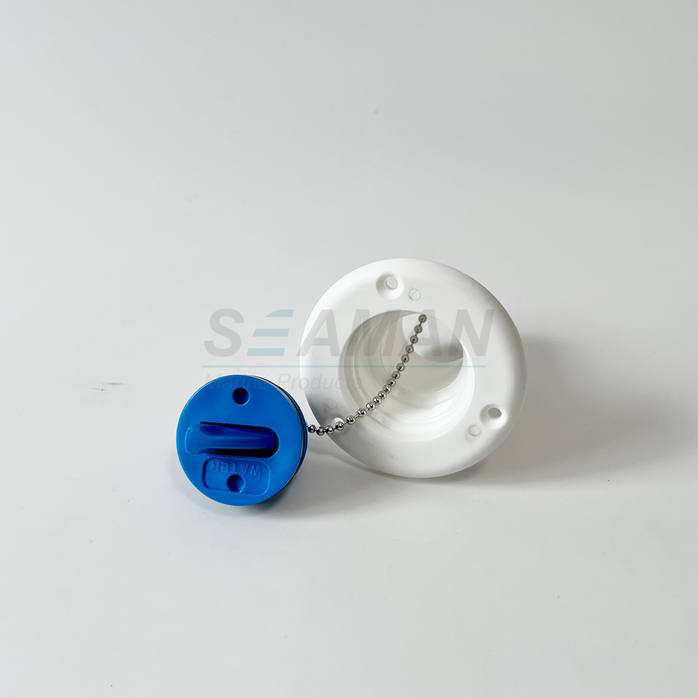 38mm ABS Water Deck Fill Port with Key Cap for Boats & RVs – Image 2