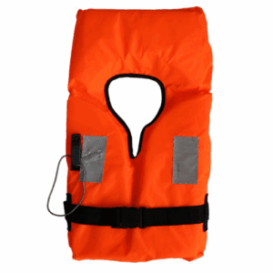 EN ISO 12402-4 Gilet de sauvetage en mousse 100N - Adulte avec empiècement et fermeture à glissière YKK