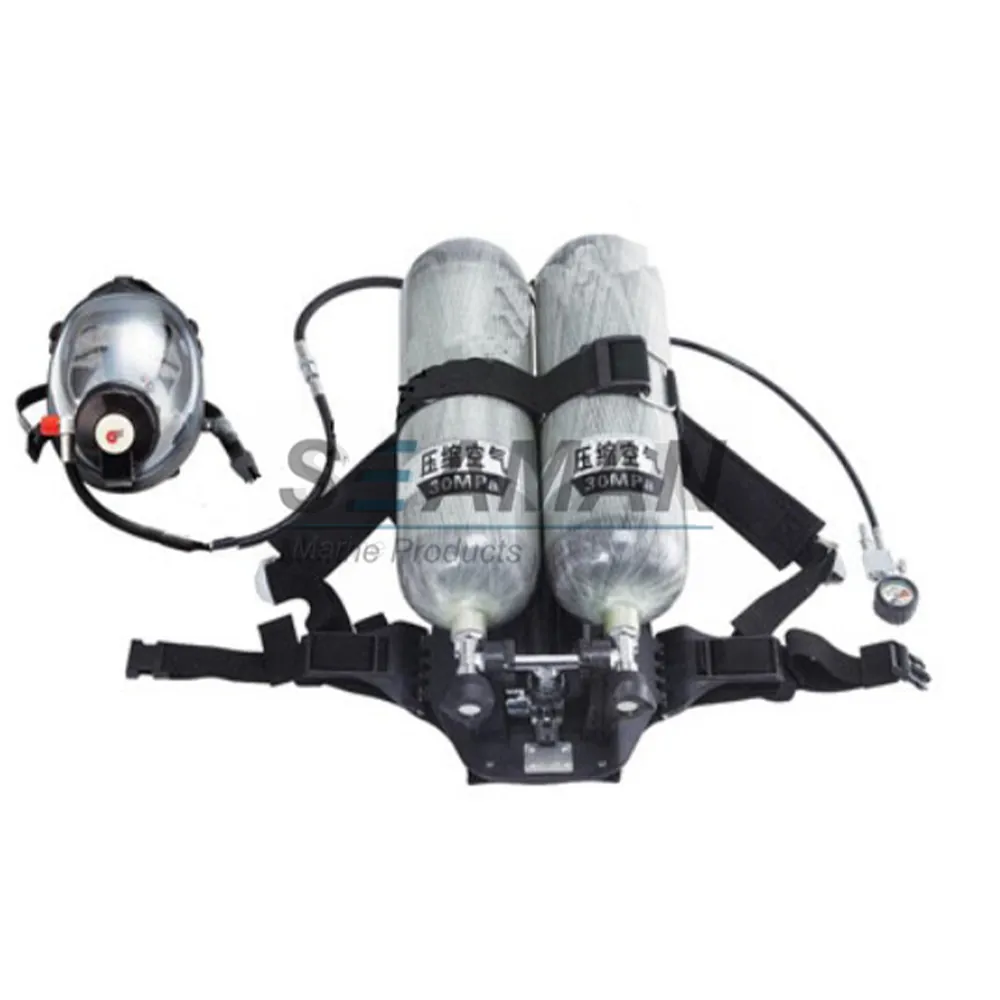 EC/MED Marine Twin-Cylinder SCBA 6.8L×2 300 Bar - 이미지 2