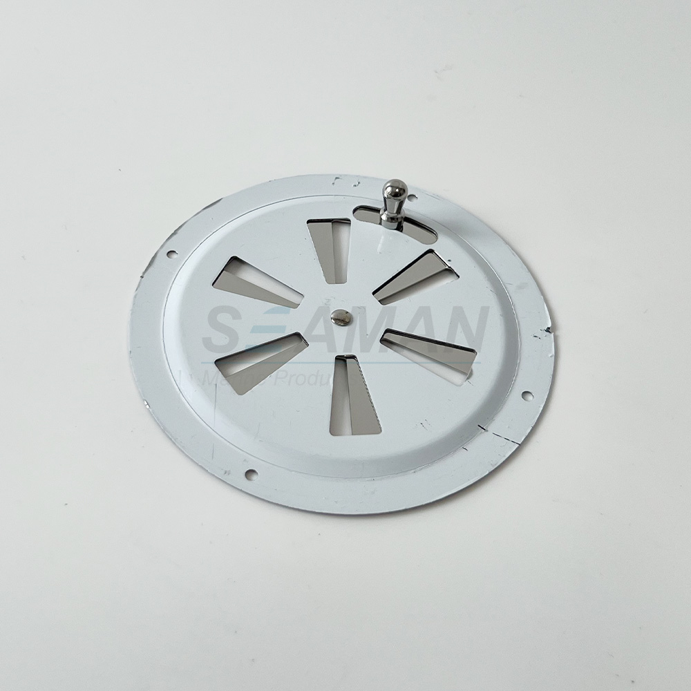 316 Stainless Steel Butterfly Vent with Side Knob 5" / 6" - Imagen 2