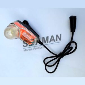 water-activated auto LED life jacket light with cable