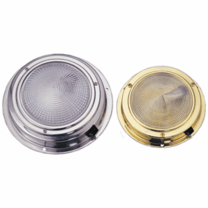marine LED dome ceiling light stainless brass finish cabin interior lighting for boat yacht RV retrofit