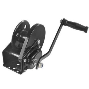 1200 lbs self-locking auto brake hand winch front view