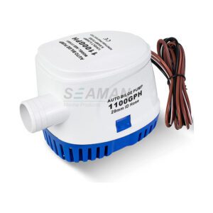 1100 GPH automatic bilge pump 12V 24V front view