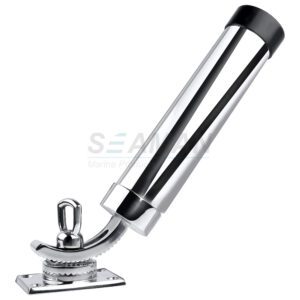 Support de canne à pêche en acier inoxydable 316 ajustable à 360 degrés support de canne à pêche amovible pour bateaux kayaks yachts