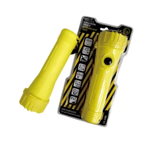 ATEX explosion-proof LED flashlight in retail packaging